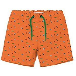 Name It Nmmzimmi Long Swim Shorts Tb Shorts Baby Jongens, Levendig oranje