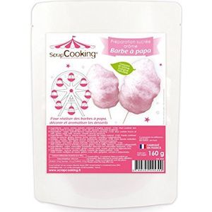Scrapcooking suikerpasta voor papa roze aroma papa baard 160 g - 3 stuks