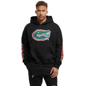 Mister Tee Upscale Florida Gators Multi Logo Sweat à capuche surdimensionné pour homme avec imprimé sur le devant et le dos, tailles XS à 5XL, Noir, S