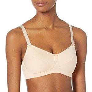 Amoena Ruth Cotton Wire-Free Bra Ruth BH zonder beugel, van katoen, Huid