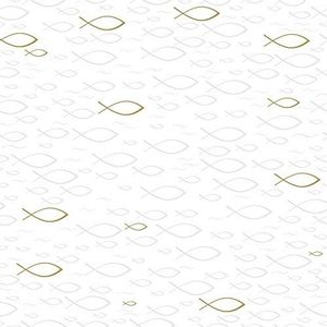 Kollektion Reuter 16 servetten 3-laags met wafelvis 33 x 33 cm wit goud 73-0068