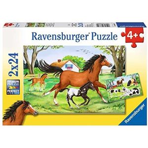 Ravensburger - World of Horses – 2 x 24p – 08882