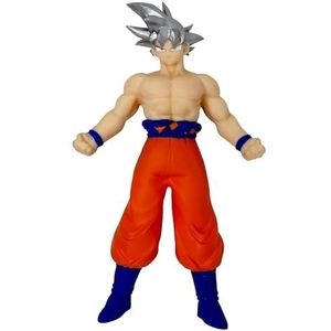 Bizak Monsterflex 64390230 Goku Ultra Instinc Dragon Ball figuur, super rekbaar en elastisch, 25 cm, 12 om te verzamelen, voor volwassenen, fans en kinderen vanaf 4 jaar