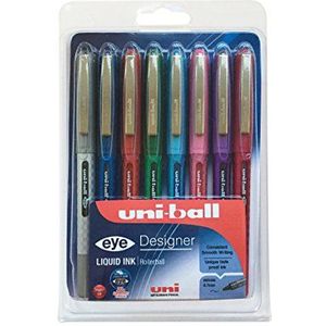 Uni-Ball UB-157D Eye Designer vloeibare inkt (8 stuks)