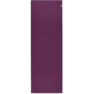 Manduka eKOlite Premium yogamat, 4 mm dik, licht, hoge grip, ondersteuning en stabiliteit voor yoga, pilates, gym, fitness, extra lang, 200 cm middernacht