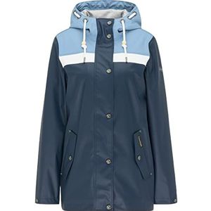 SCHMUDDELWEDDA regenjas voor dames, marineblauw, denimblauw