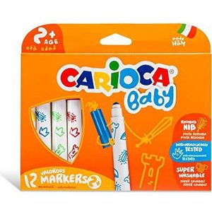Carioca viltstifen Baby, kartonnen etui met 12 stuks