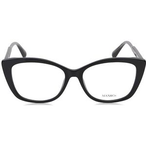 MAX &CO Mo5016 zonnebril voor dames, Glanzend zwart