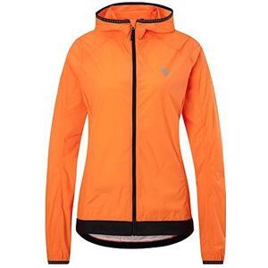 Ziener Noria Windjack voor dames, voor fiets, mountainbike, outdoor, winddicht, ademend, waterdicht, New Orange