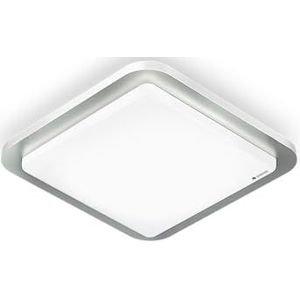 STEINEL Led-plafondlamp met sensor RS LED D2, HF-sensor, registratiehoek: 360°, reikwijdte: 3-8 m, 9,5 W, led-module, IP20, geborstelde metalen rand