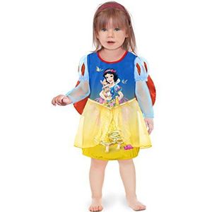 Ciao 11242.12-18 Disney prinsessenjurk baby sneeuwwitje met cape, blauw/geel, 12-18 maanden