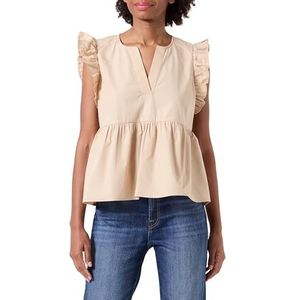 SELECTED FEMME Slfblair-ida Sl Noos Débardeur pour femme, taupe, 36