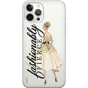 ERT GROUP Beschermhoes voor Smartphone Barbie Original en officieel gelicentieerd product voor iPhone 12/12 Pro, optimale vorm van de smartphone, schokbestendig.