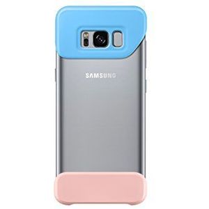 Samsung Originele Pop beschermhoes voor Samsung Galaxy S8 Plus, tweekleurig, blauw / perzik