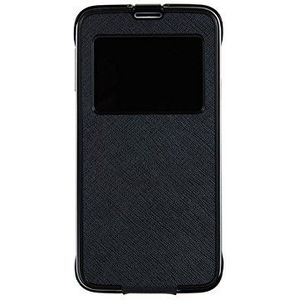 Anymode Samsung Galaxy S5 Flip Case met kijkvenster, zwart