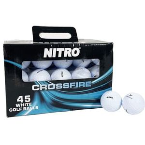 Nitro Crossfire golfballen, 45 stuks