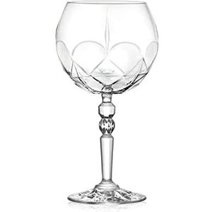 RCR Cristalleria Italiana S.p.a. Line Alkemist Cocktailglazen voor Gin Tonic van modern glas, 6 stuks 58 cl