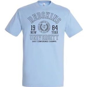 REDSKINS Junior T-shirt Polo Shirt Vêtements Enfants Garçon Fille Unisexe Enfant T Shirt (1-Pack), Indigo Bleu, 16 jaar