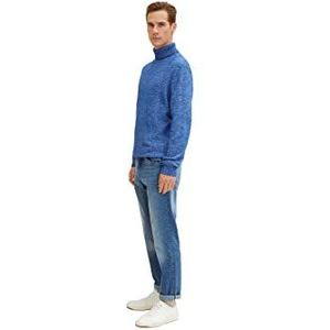 TOM TAILOR Marvin heren jeans Straight Fit, 10119 - blauw used denim, 31 W / 32 L, 10119, blauw denim gebruikt