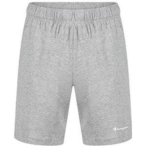 Champion Legacy Authentic Pants Athletic Jersey Combed Small Logo Bermuda Shorts heren (1 stuk), lichtgrijs gemêleerd