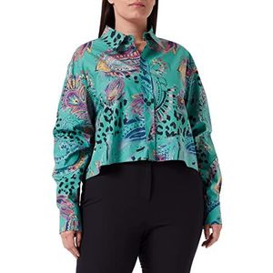 Just Cavalli blouse camicia dames, 627s groen