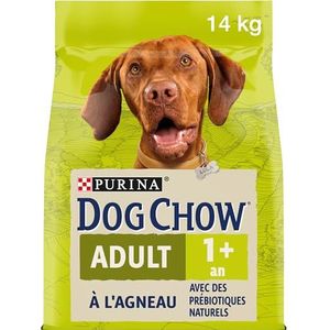 DOG CHOW Volwassen hond droogvoer met lam voor volwassen honden, 14 kg