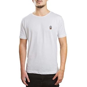 Bonateks Trfstw102242m T-shirt, wit, M, wit, Wit