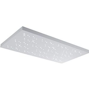 Trio Leuchten Titus 676611031 Led-plafondlamp, 48 W, instelbare helderheid en lichtkleur, 110 x 60 cm, wit