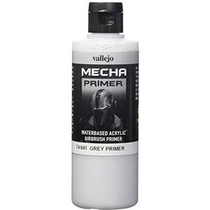 Vallejo 200 ml ""AV Mecha Color"" acryl airbrush kleur - primer grijs