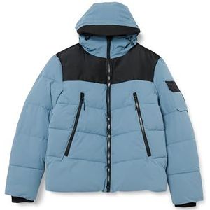 s.Oliver Veste d'extérieur pour homme, bleu, M