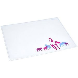 Chemin de 43616 DURELLA Emotion"" bureauonderlegger paard transparant 40 x 53 cm