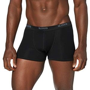 sloggi Basic Short voor heren, boxershorts voor heren, zwart.