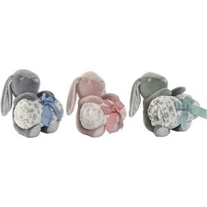 Home ESPRIT Ensemble cadeau bébé bleu vert rose polyester (3 unités)