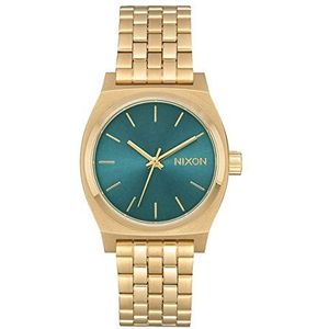 Nixon Medium Time bord val 2017- Light Goud/Turquoise, Lichtgoud/Turquoise, One Size, Armband, lichtgoud/turquoise., taille unique, armband