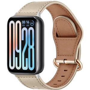 MiRowy Leren reservearmband voor Xiaomi Redmi Watch 5/Watch 4/Xiaomi Smart Band 9 Pro/Smart Band 8 Pro, reservearmband voor Xiaomi Redmi Watch 5/Watch 4/Mi Band 9 Pro/Mi Band 8 Pro
