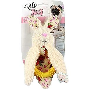 AFP Shabby Ballerina hondenspeelgoed in konijnenvorm