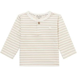 Noppies Baby T-shirt unisexe Minor Long Sleeve pour bébé, Pristine - N021, 68