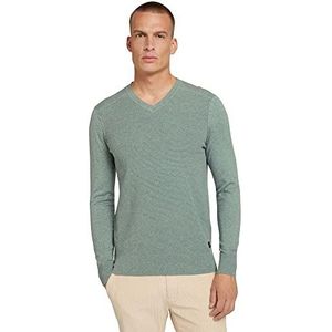 TOM TAILOR 1028748 Sweatshirt voor heren, 28129 - Light Ice Blue