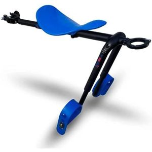 MAC RIDE Kinderzitje fiets/mountainbike voor volwassenen, uniseks, blauw, eenheidsmaat