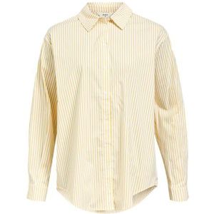 Object Objtutta Lo L/S Shirt Noos Objtutta Lo L/S Noos Dames T-shirt (1 stuk), Wit, 36