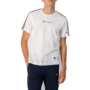 Champion Sport Tech S-s T-shirt voor heren, wit, maat XS, Wit