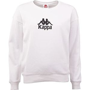Kappa Lindira Dames Regular Fit T-shirt voor dames, Stralend wit.