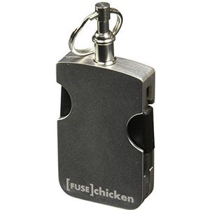 Fuse Chicken Armor Travel USB-reiskabel voor iPhone 5 / 6 / iPad, staal, grijs