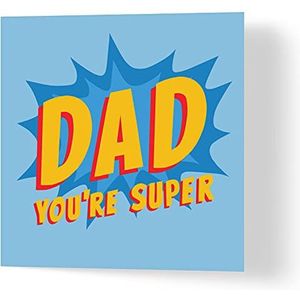 Wuzci Verjaardagskaart ""Dad You're Super Birthday