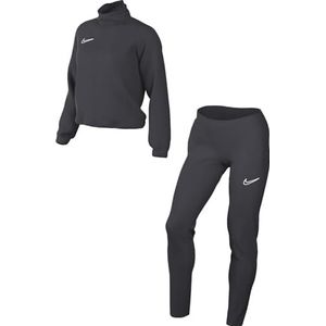 Nike Dames trainingspak W Nk Dry Acd Trk Suit, antraciet/wit, FD4120-060, XS