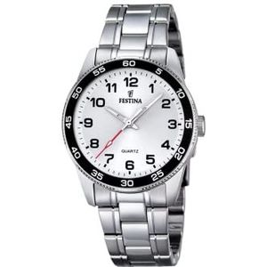 FESTINA Herenhorloge met armband van roestvrij staal F16905/1, meerkleurig/zilverkleurig, armband, Veelkleurig/Zilver, armband