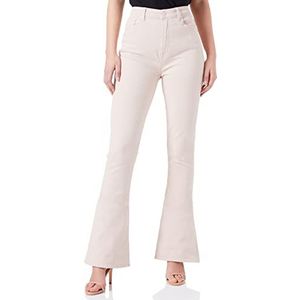 7 For All Mankind JSUOC130 Damesbroek, roze, normale tailleband, roze, Roze