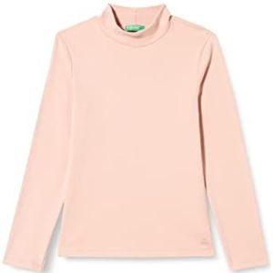 United Colors of Benetton Tee 3AOUC201O T-Shirt À Manches Longues, Pink Cipria 05R, 130 Fille