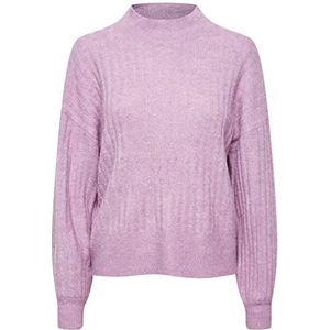 ICHI sweater dames, 163110 / rookgras, L, 163110/rookgras