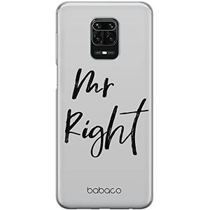 ERT GROUP Xiaomi REDMI Note 9 PRO/9S Beschermhoes origineel en officieel gelicentieerd Babaco Mr Right 001 motief perfect aangepast aan de vorm van de mobiele telefoon